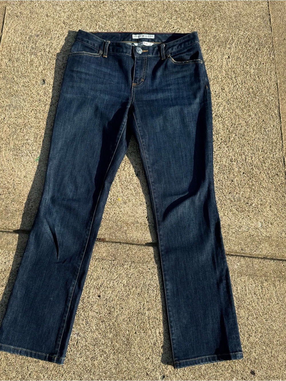 Tommy Hilfiger Dark low rise jean